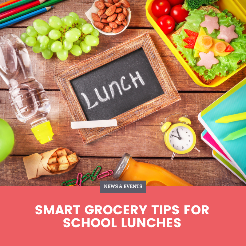 Smart Grocery Tips for School Lunches blog